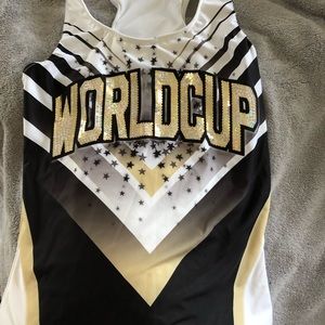 Gold and black World Cup tank top!